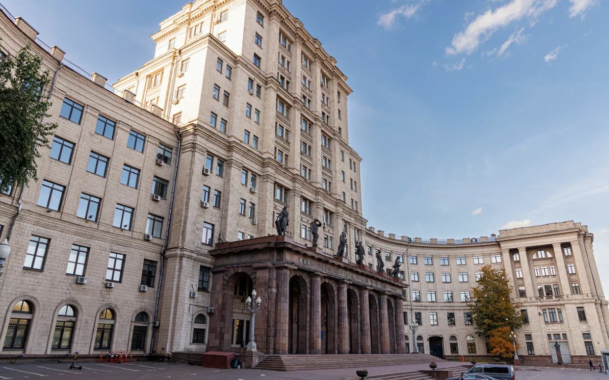 View inside a Shopping Center